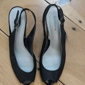Liz Claiborn black heels